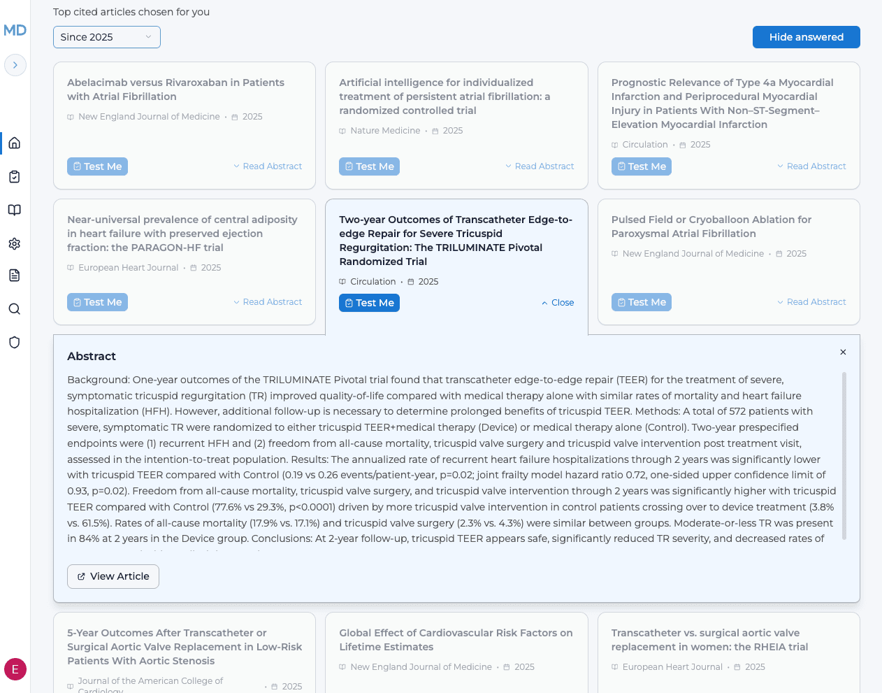 MDProgress Dashboard